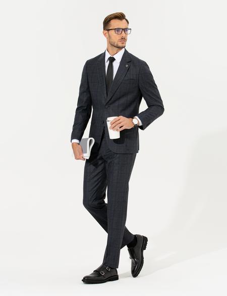 Lacivert Slim Fit Takım Elbise - 50259678047