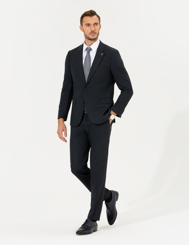 Lacivert Ex. Slim Fit Takım Elbise