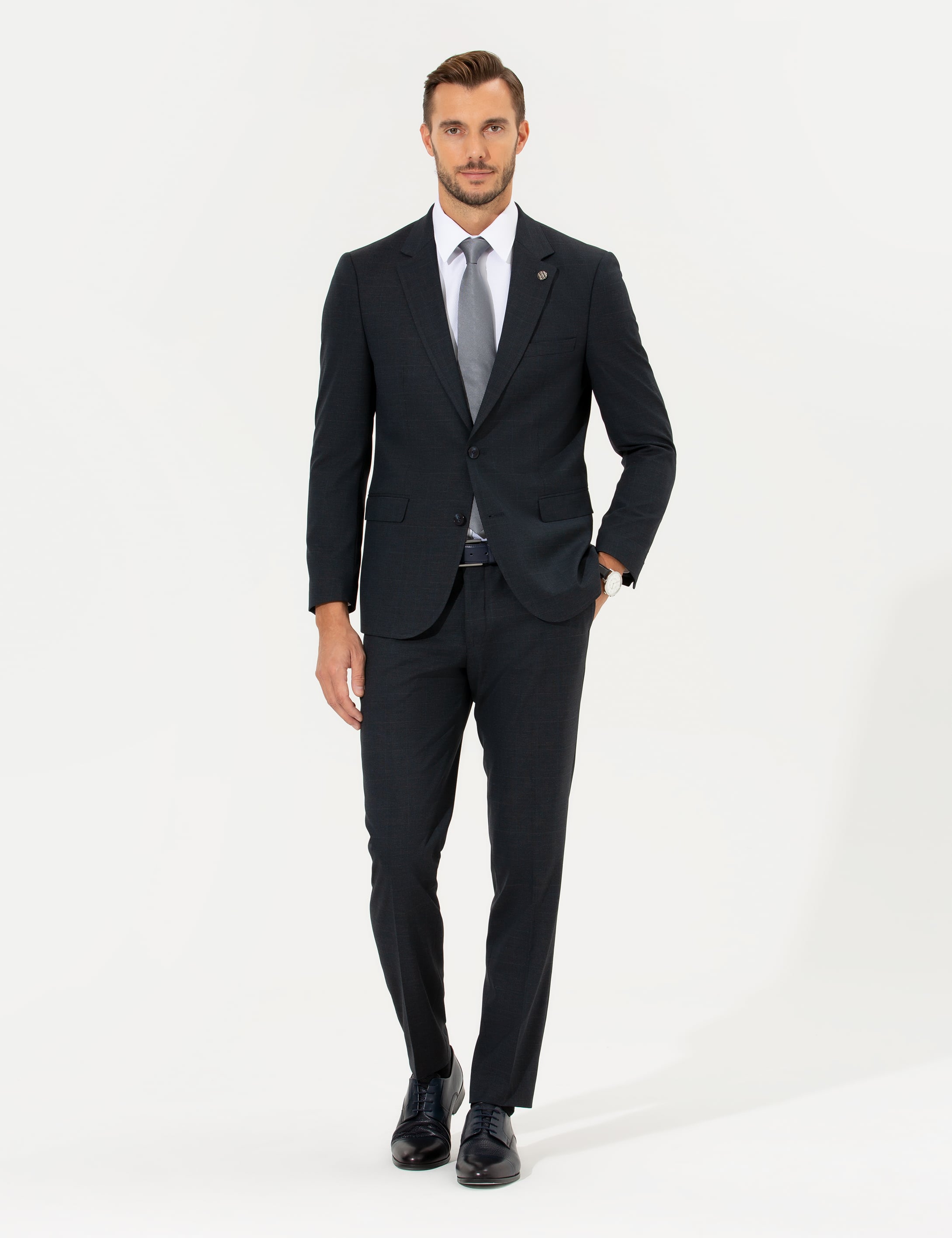 Lacivert Ex. Slim Fit Takım Elbise
