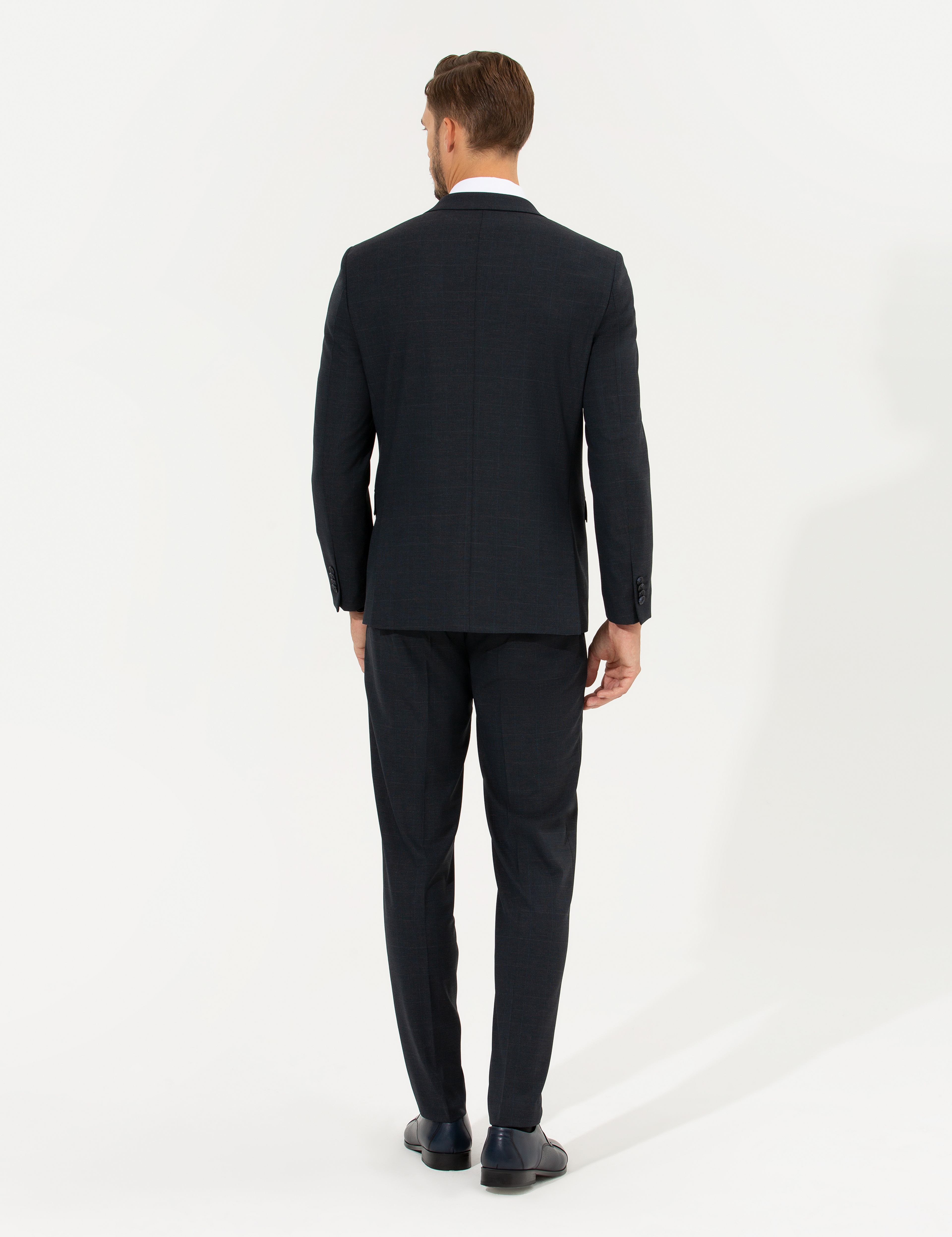 Lacivert Ex. Slim Fit Takım Elbise - Image 4