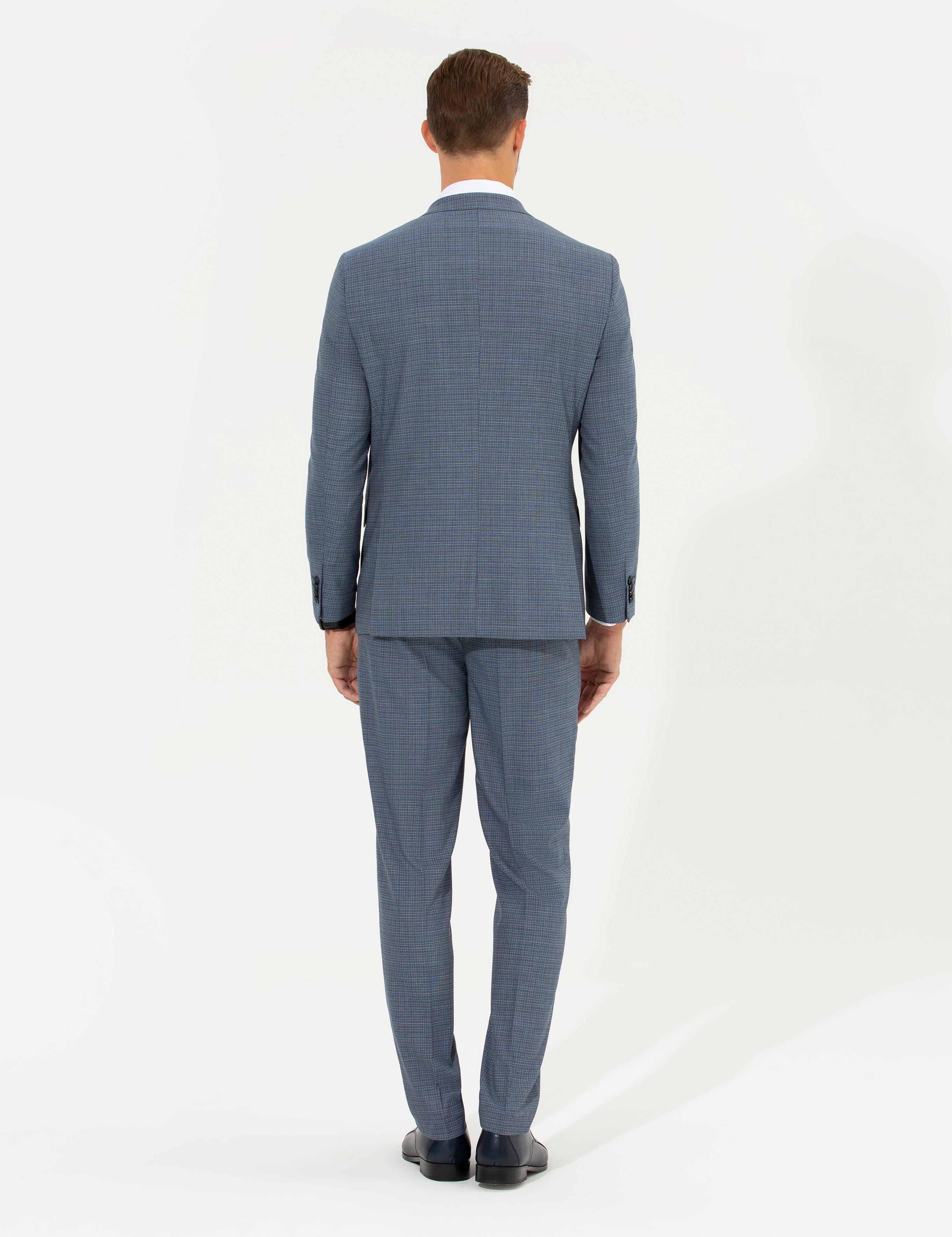 Koyu Mavi Ex. Slim Fit Takım Elbise