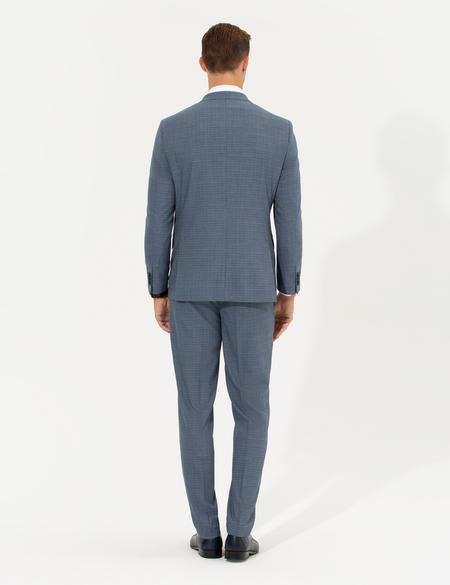 Koyu Mavi Ex. Slim Fit Takım Elbise - 50265827164