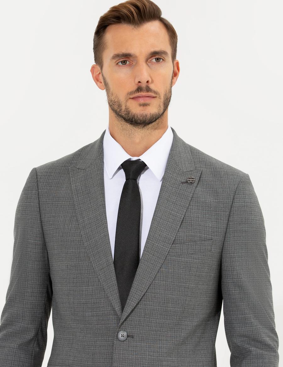 Füme Ex. Slim Fit Takım Elbise