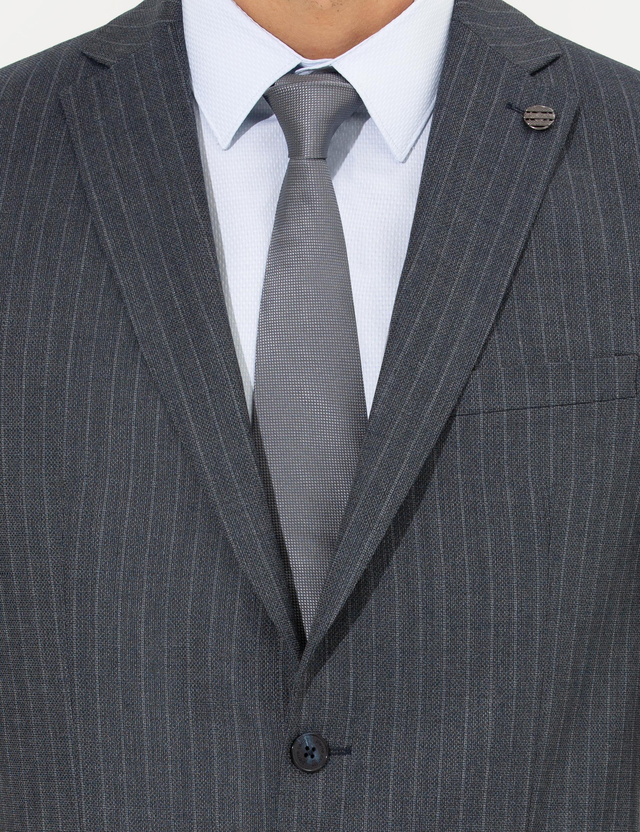 Koyu Mavi Slim Fit Takım Elbise