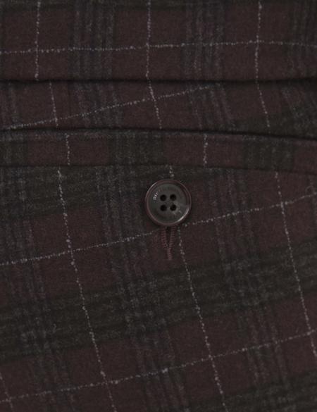 Bordo Ex. Slim Fit Takım Elbise - 50193713163