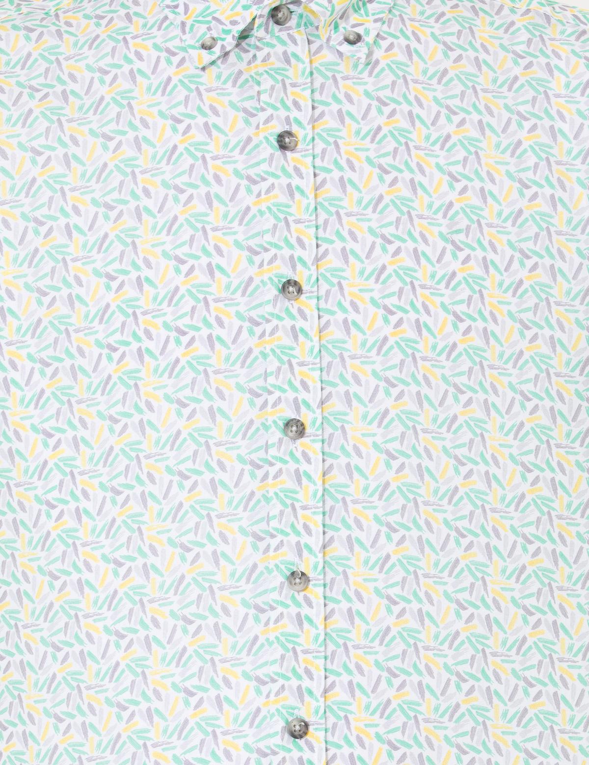 Açık Yeşil Slim Fit Uzun Kollu Gömlek - 50265028037