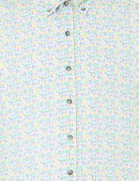 Açık Yeşil Slim Fit Uzun Kollu Gömlek - 50265028037