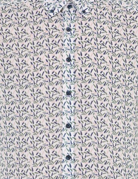 Haki Slim Fit Uzun Kollu Gömlek - 50265028026