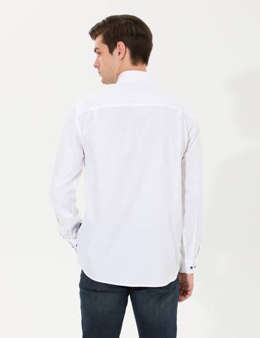 Taş Comfort Fit Uzun Kollu Gömlek