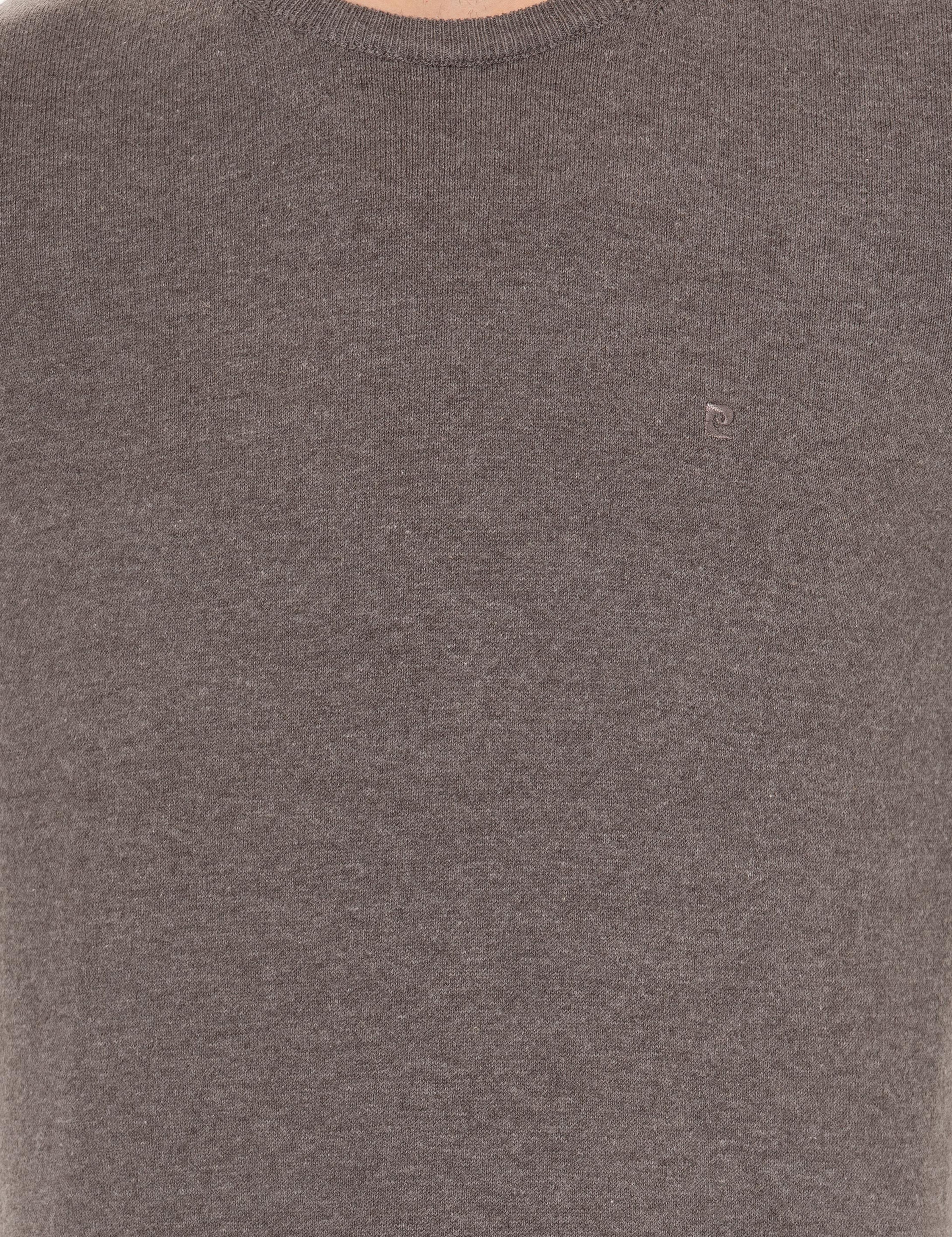 Vizon Slim Fit Basic Triko Kazak - Image 6