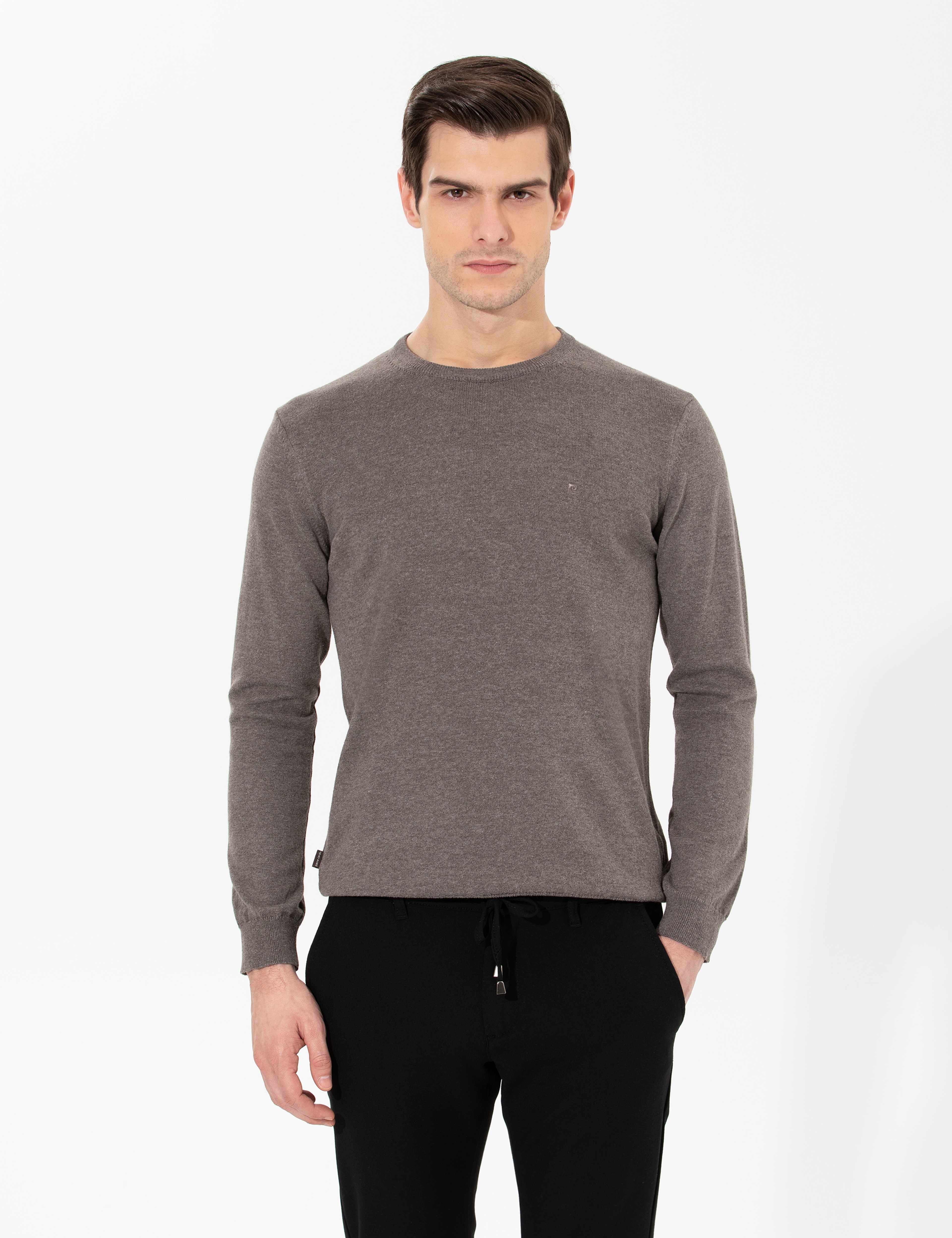 Vizon Slim Fit Basic Triko Kazak