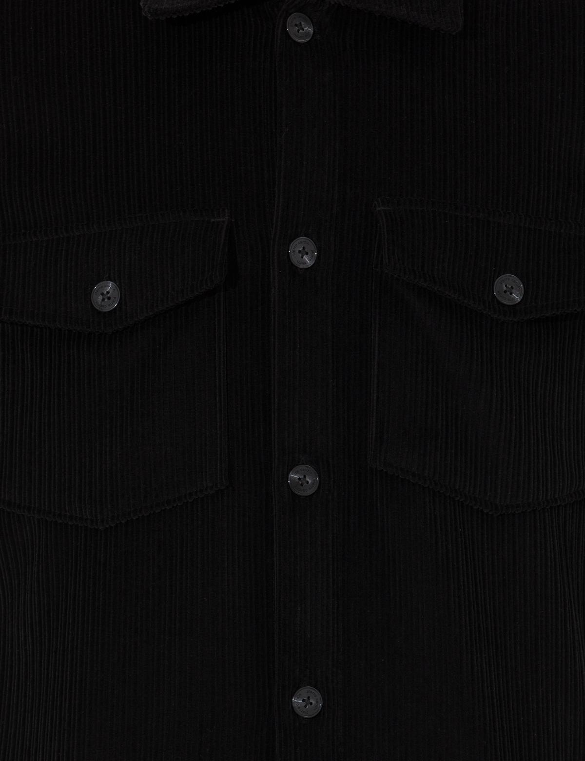 Siyah Oversize Uzun Kollu Gömlek - 50259476021