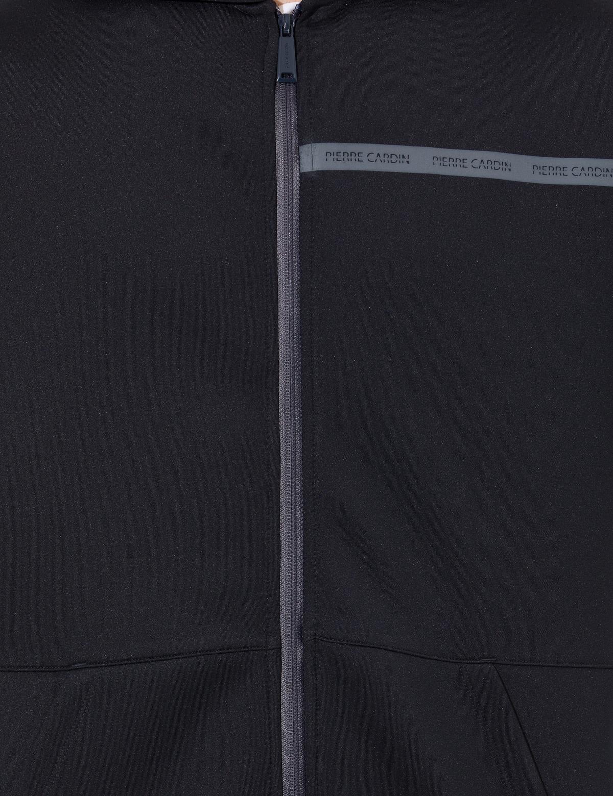 Lacivert Kapüşonlu Hırka - 50257601033