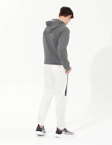 Ekru Slim Fit Eşofman Altı