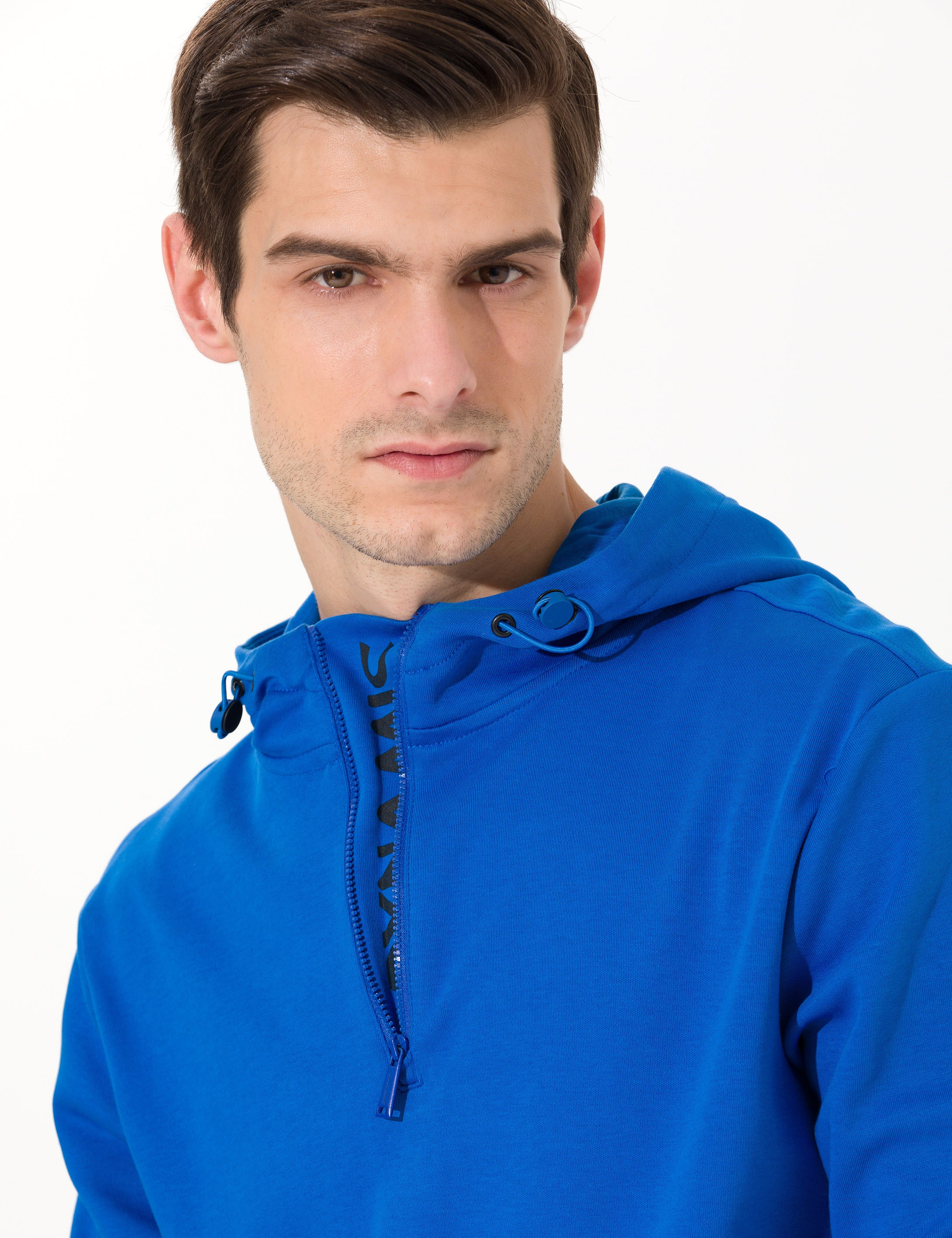 Saks Kapüşonlu Sweatshirt