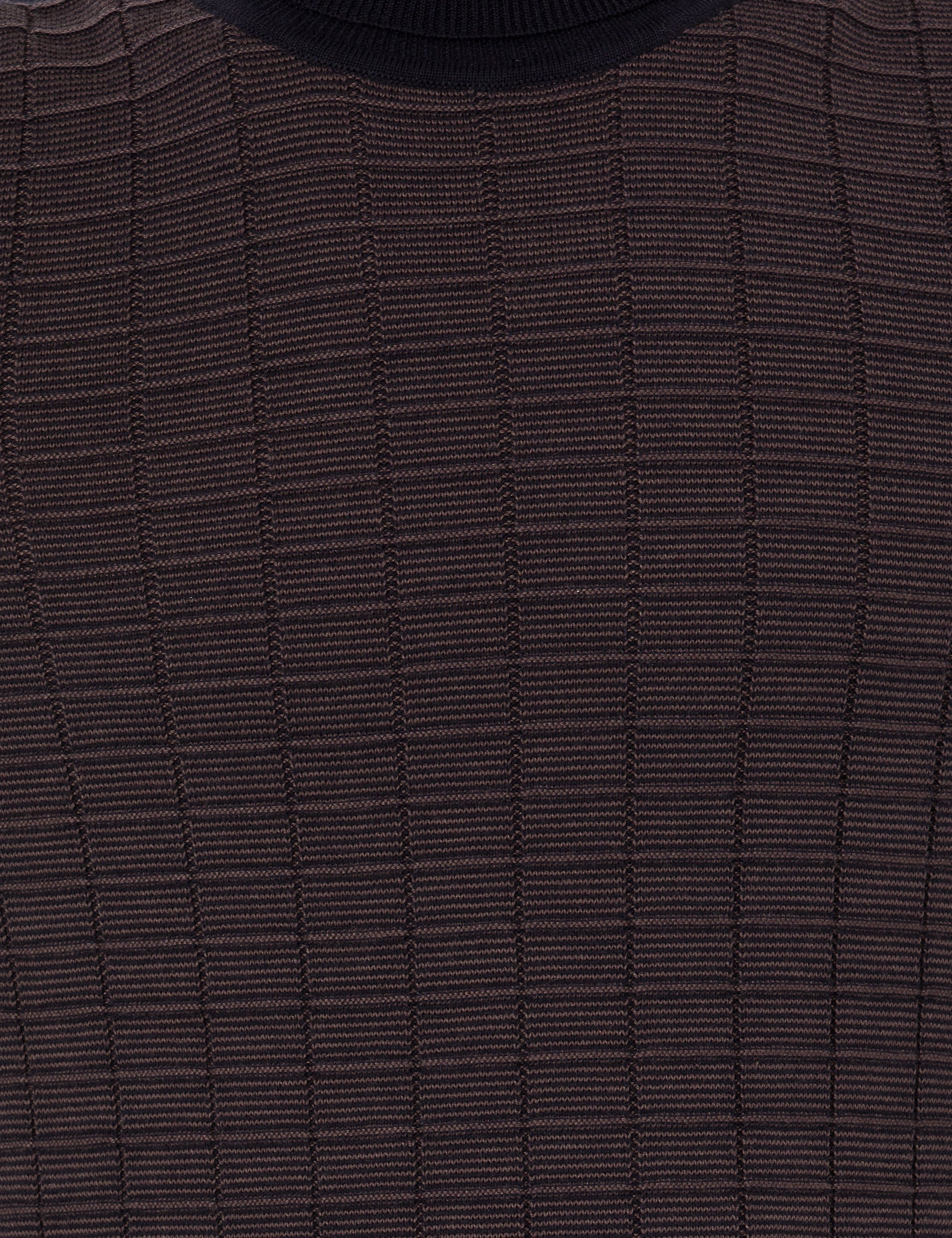 Lacivert Slim Fit Balıkçı Yaka Triko Kazak