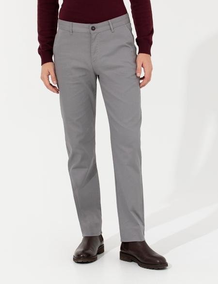 Gri Regular Fit Chino Pantolon - 50264784369