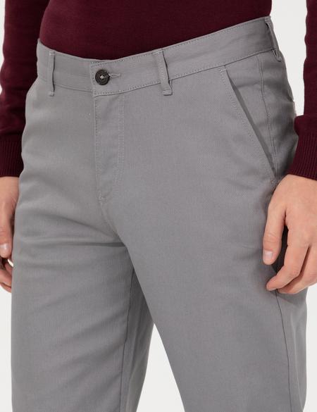 Gri Regular Fit Chino Pantolon - 50264784369