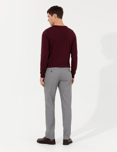Gri Regular Fit Chino Pantolon - 50264784369