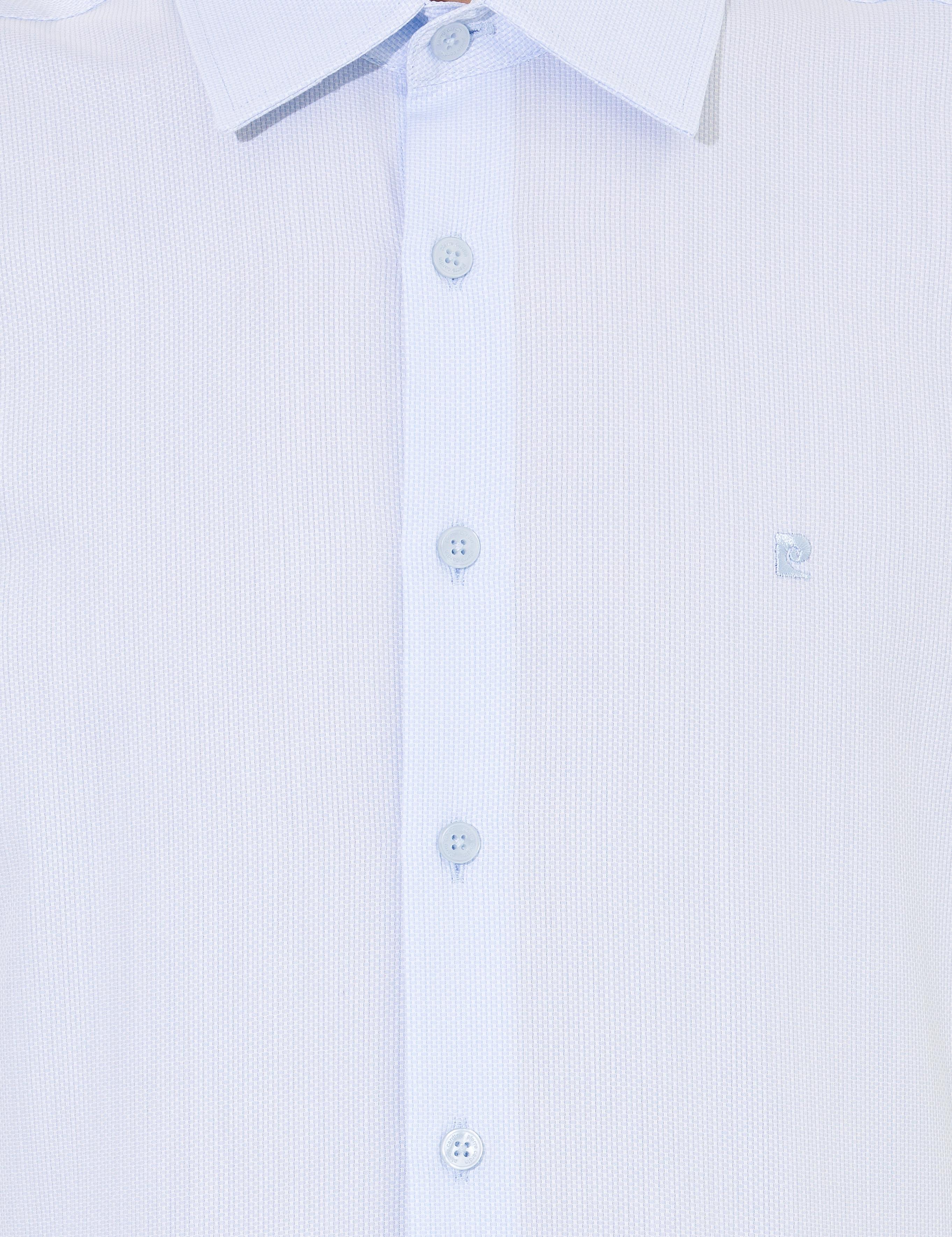 Açık Mavi Slim Fit Uzun Kollu Gömlek