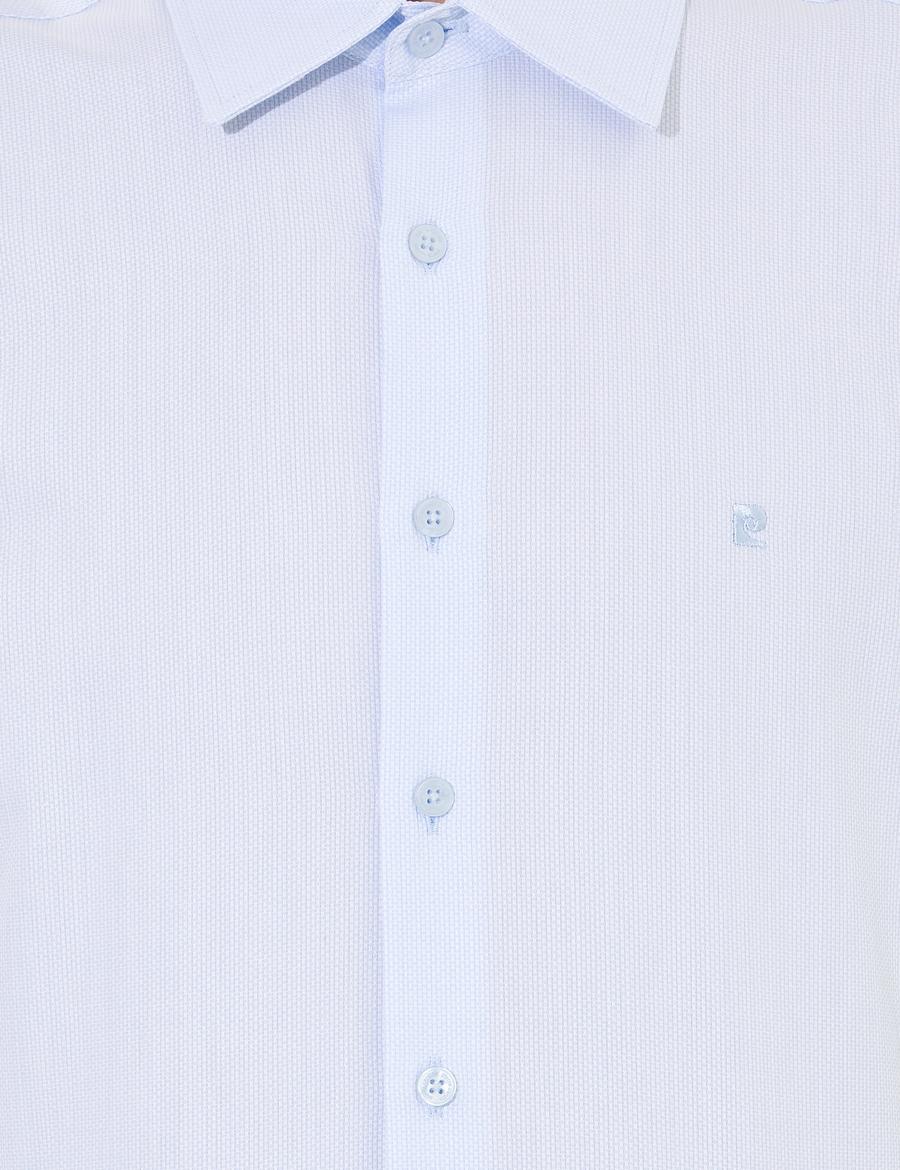 Açık Mavi Slim Fit Uzun Kollu Gömlek