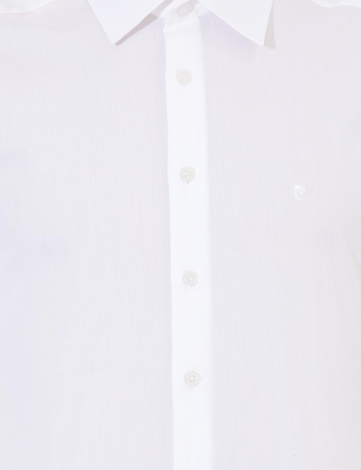 Beyaz Slim Fit Uzun Kollu Gömlek - 50259532021