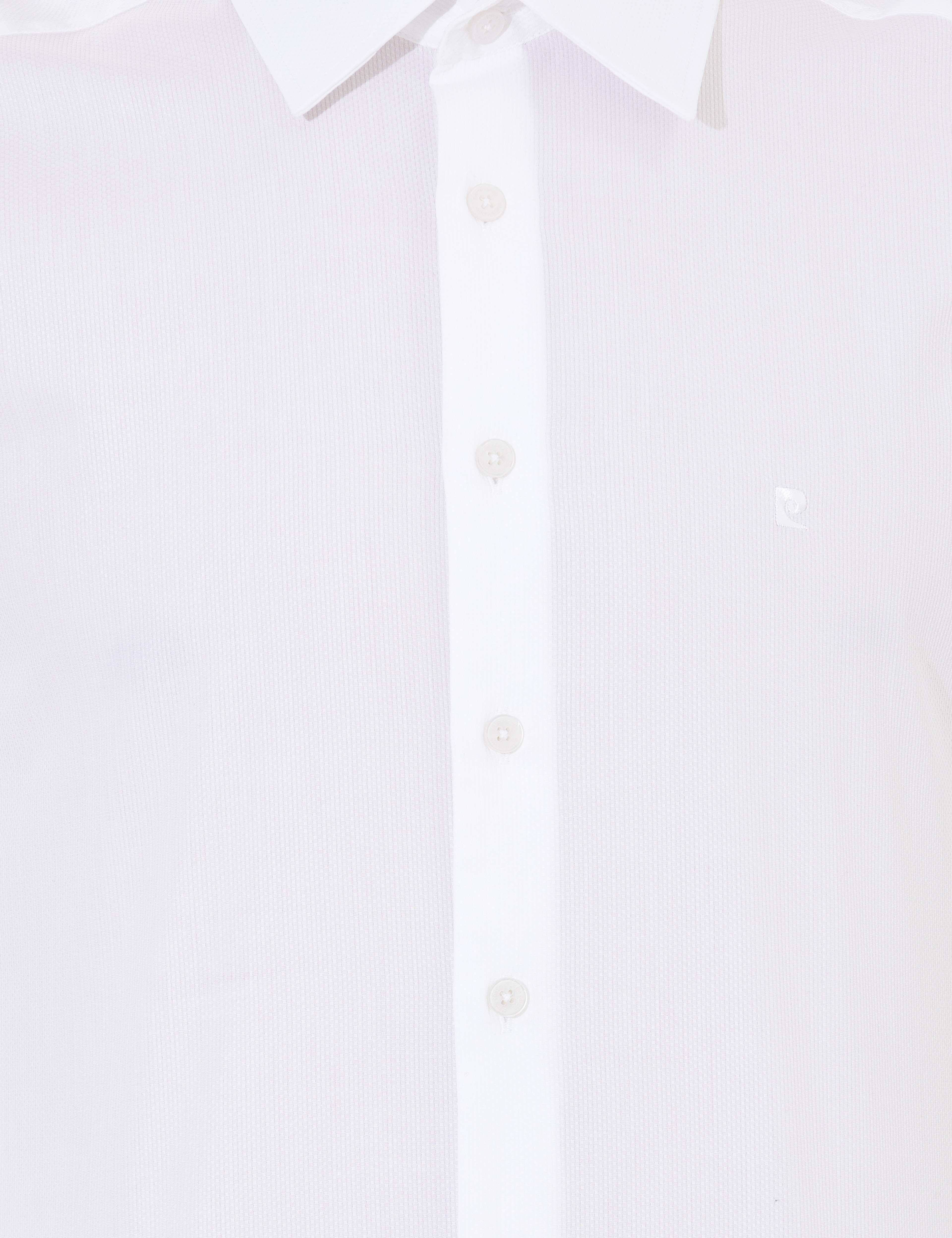 Beyaz Slim Fit Uzun Kollu Gömlek