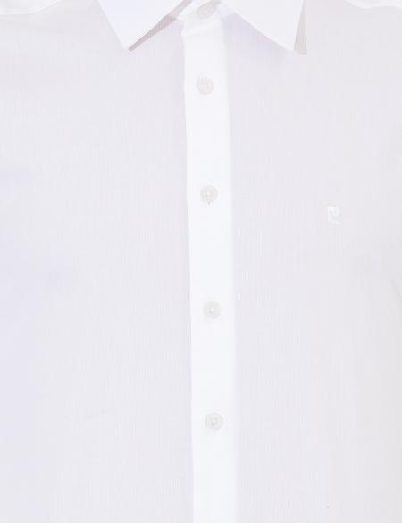 Beyaz Slim Fit Uzun Kollu Gömlek - 50259532021