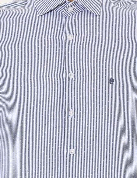 Lacivert Slim Fit Uzun Kollu Gömlek - 50257306020