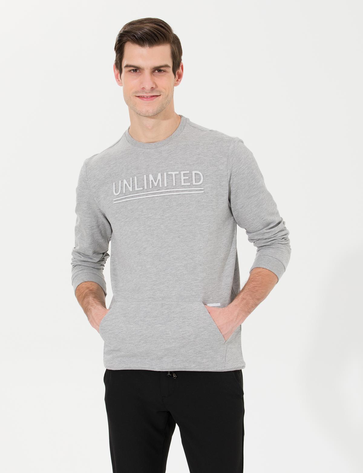 Gri Melanj Sweatshirt