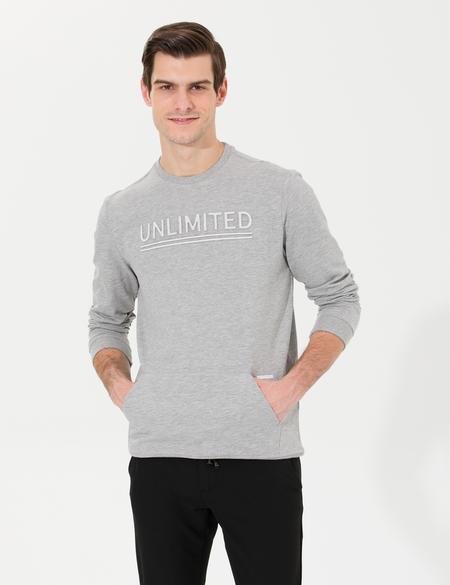 Gri Melanj Sweatshirt - 50258329058