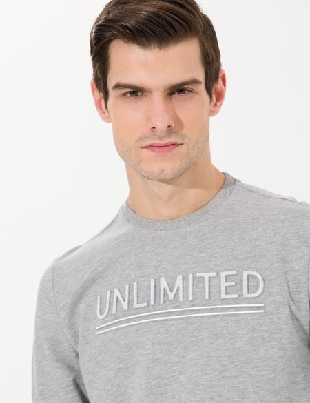 Gri Melanj Sweatshirt - 50258329058