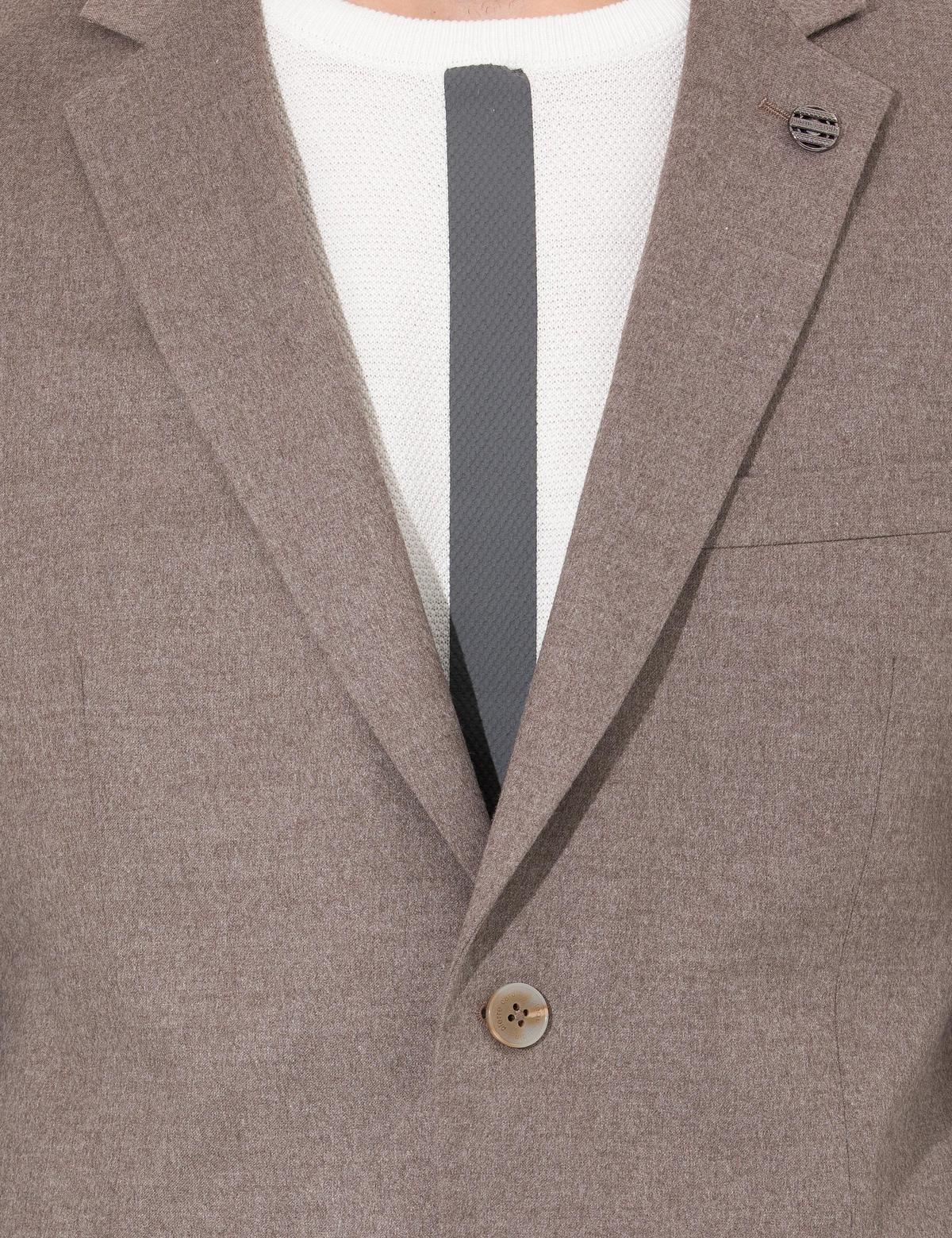 Açık Kahverengi Slim Fit Takım Elbise - 50260093089