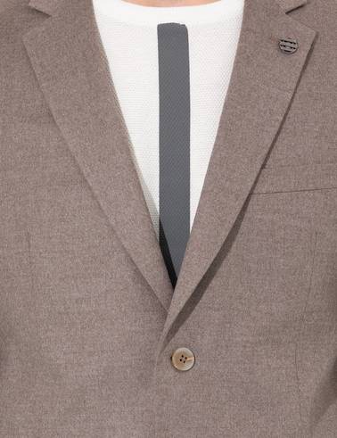 Açık Kahverengi Slim Fit Takım Elbise