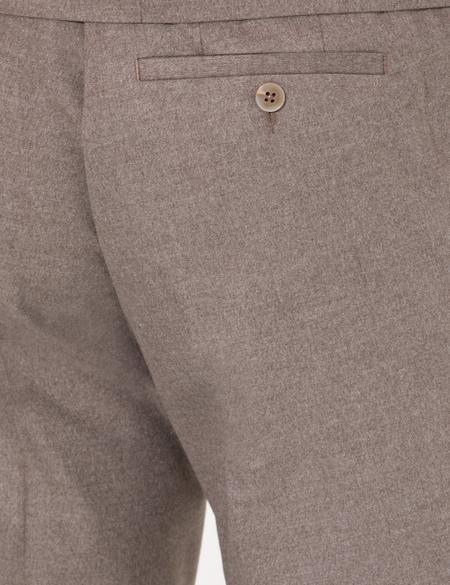 Açık Kahverengi Slim Fit Takım Elbise - 50260093089