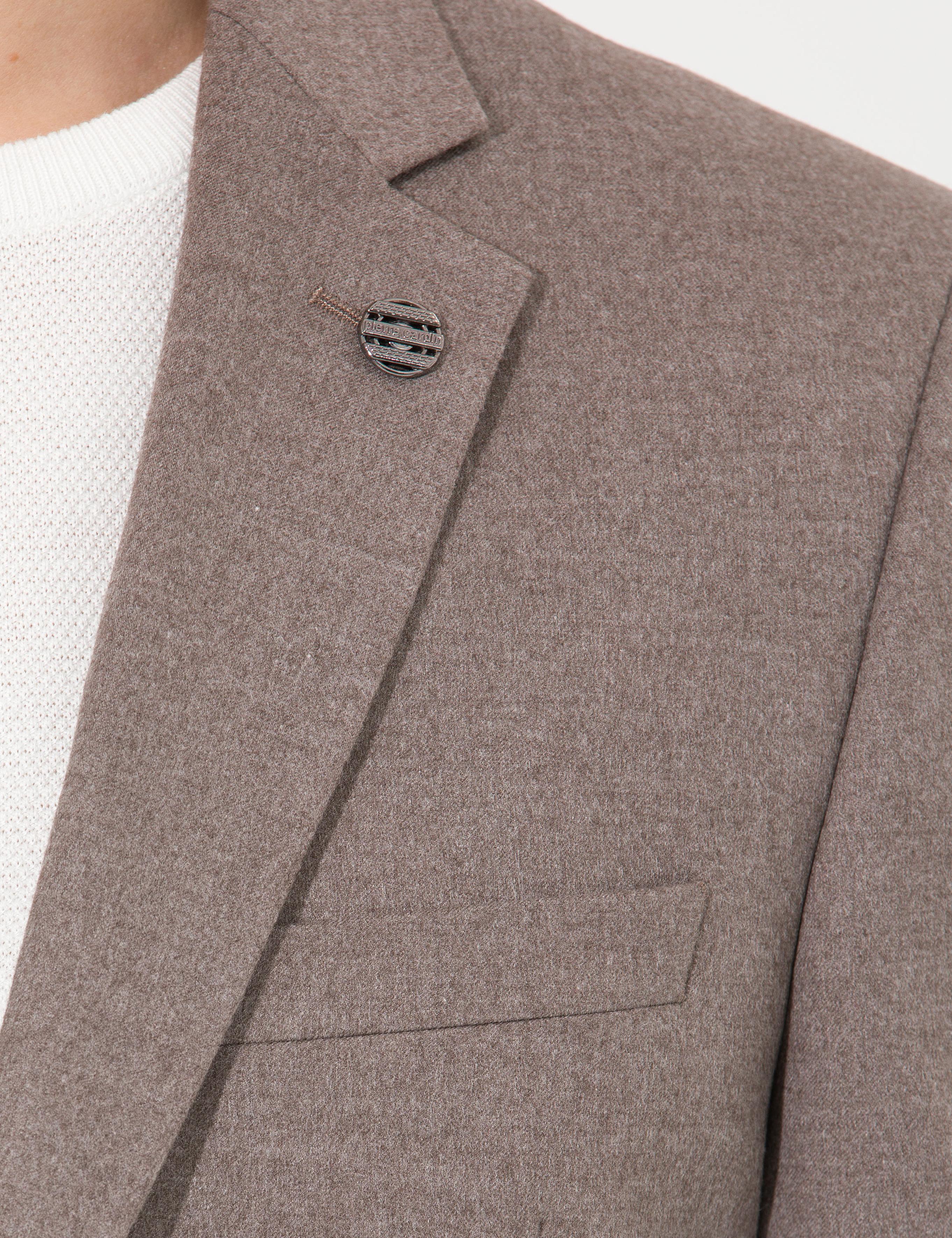 Açık Kahverengi Slim Fit Takım Elbise