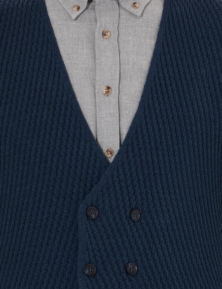 Lacivert Triko Yelek - 50265360011