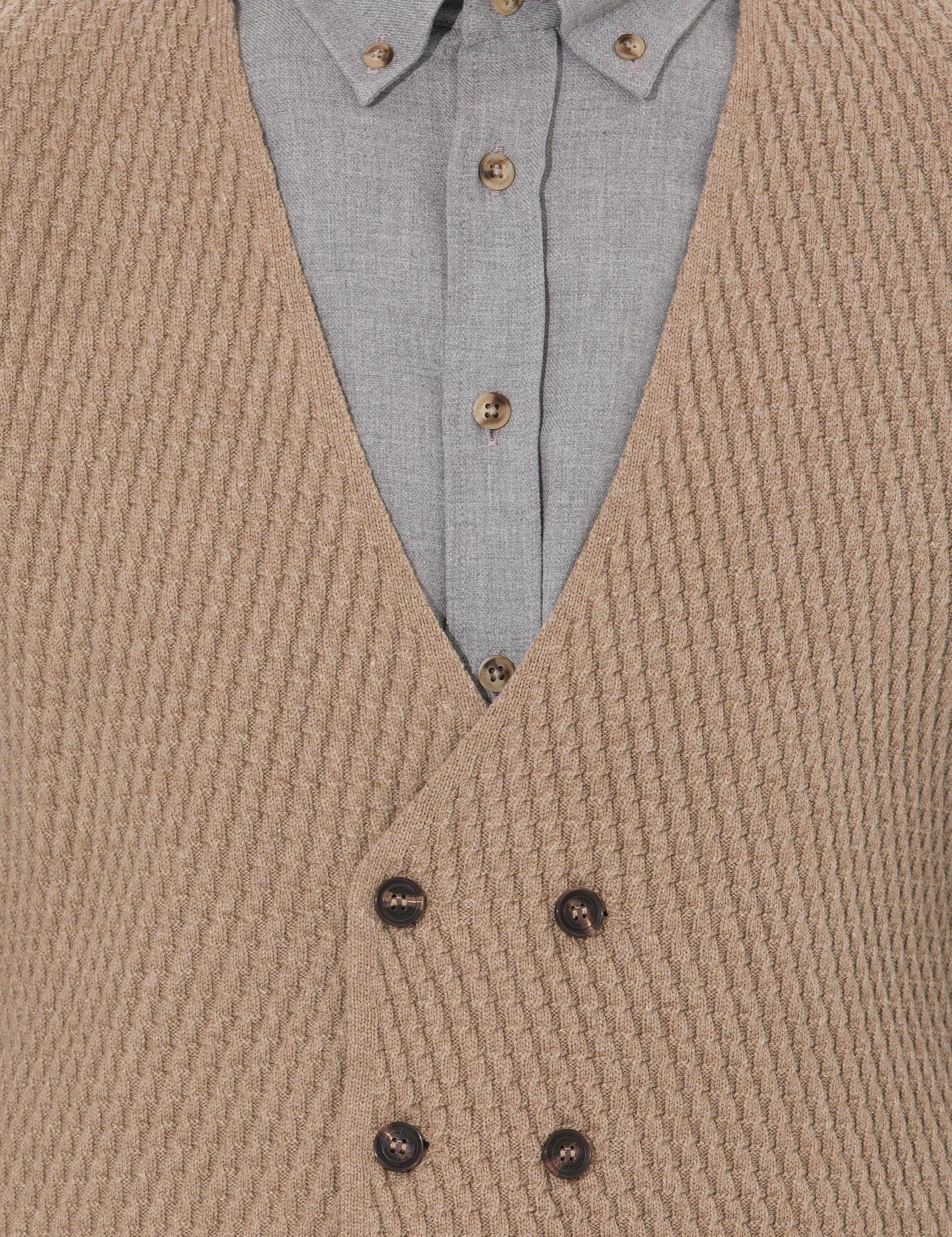 Vizon Melanj Triko Yelek