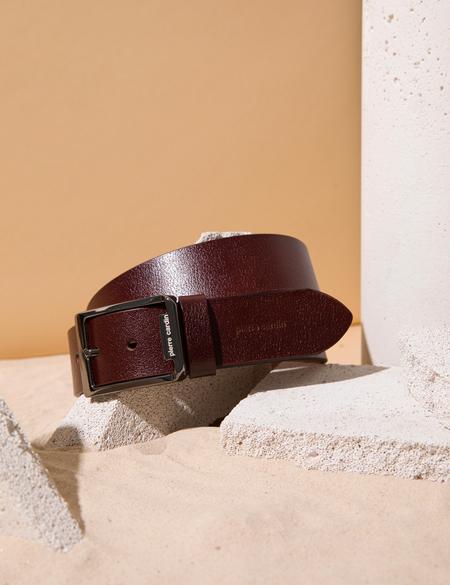 Bordo Denim Kemer - 50270947008