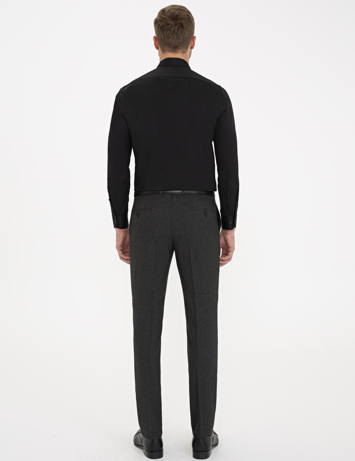 Siyah Slim Fit Kumaş Pantolon - 50230031044