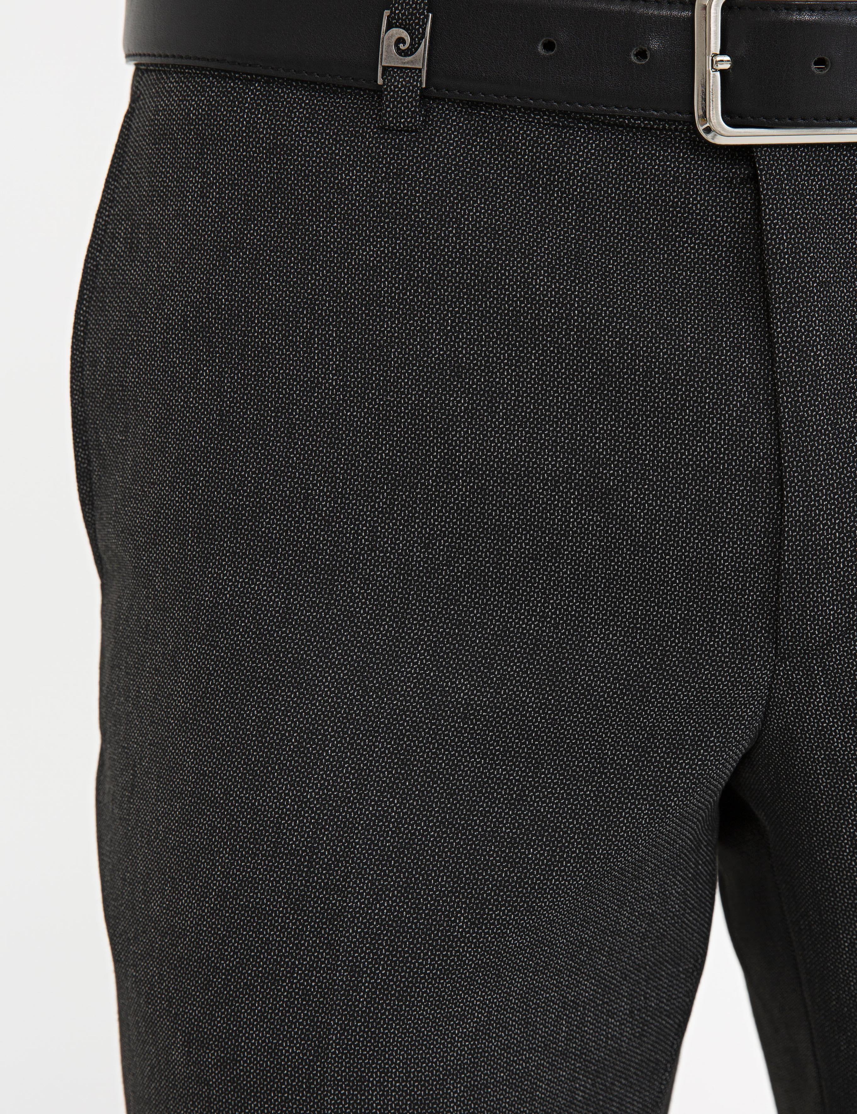 Siyah Slim Fit Kumaş Pantolon