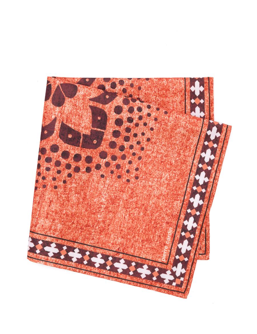 Turuncu Desenli Mendil