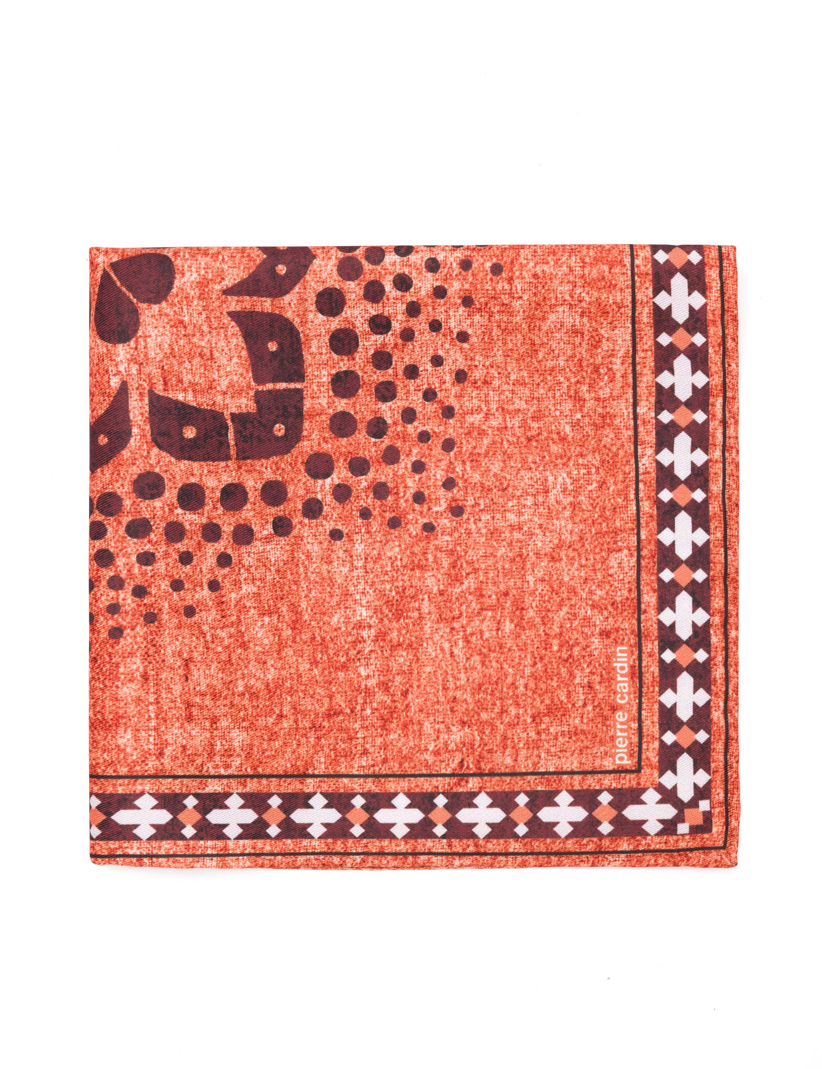 Turuncu Desenli Mendil