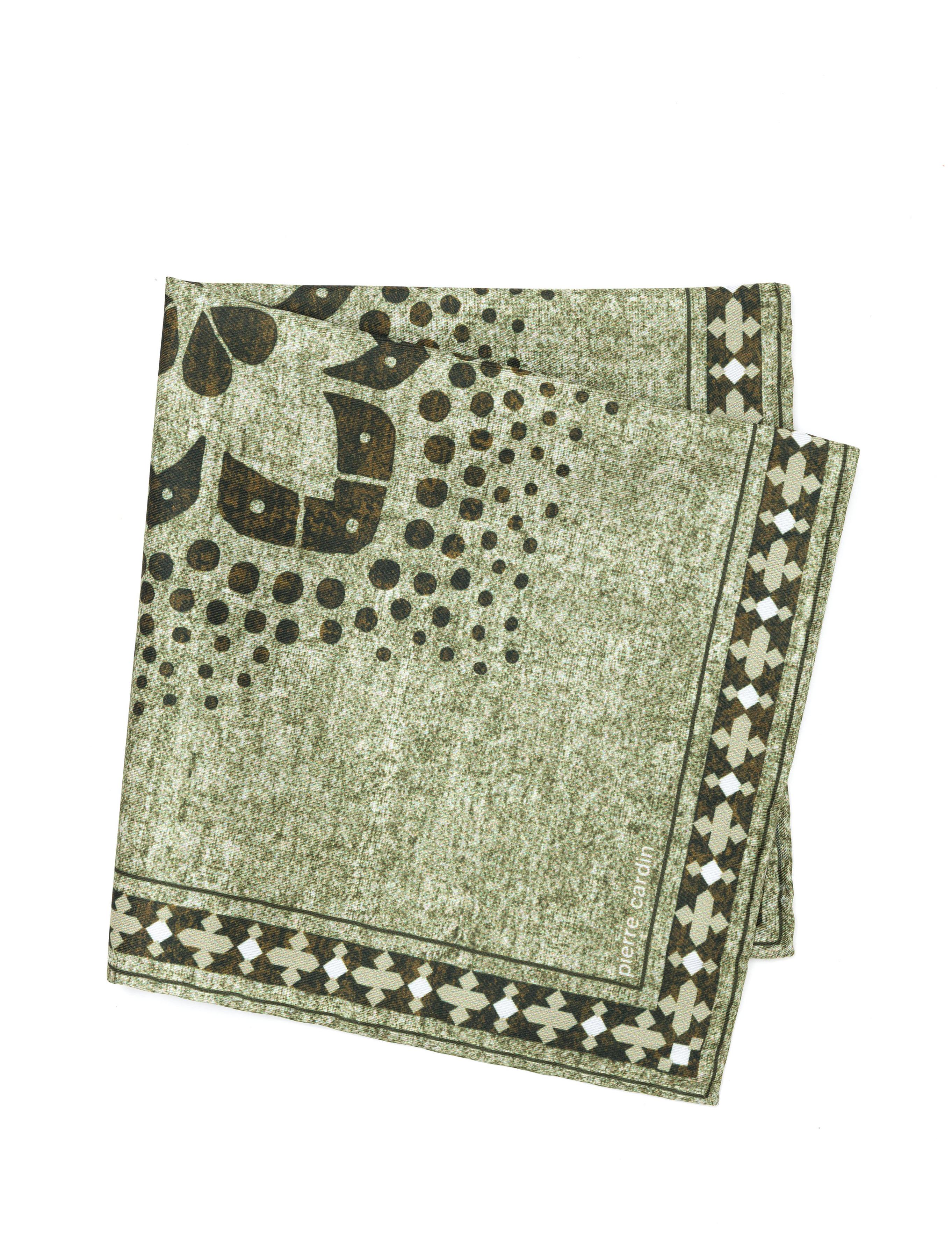 Yeşil Desenli Mendil