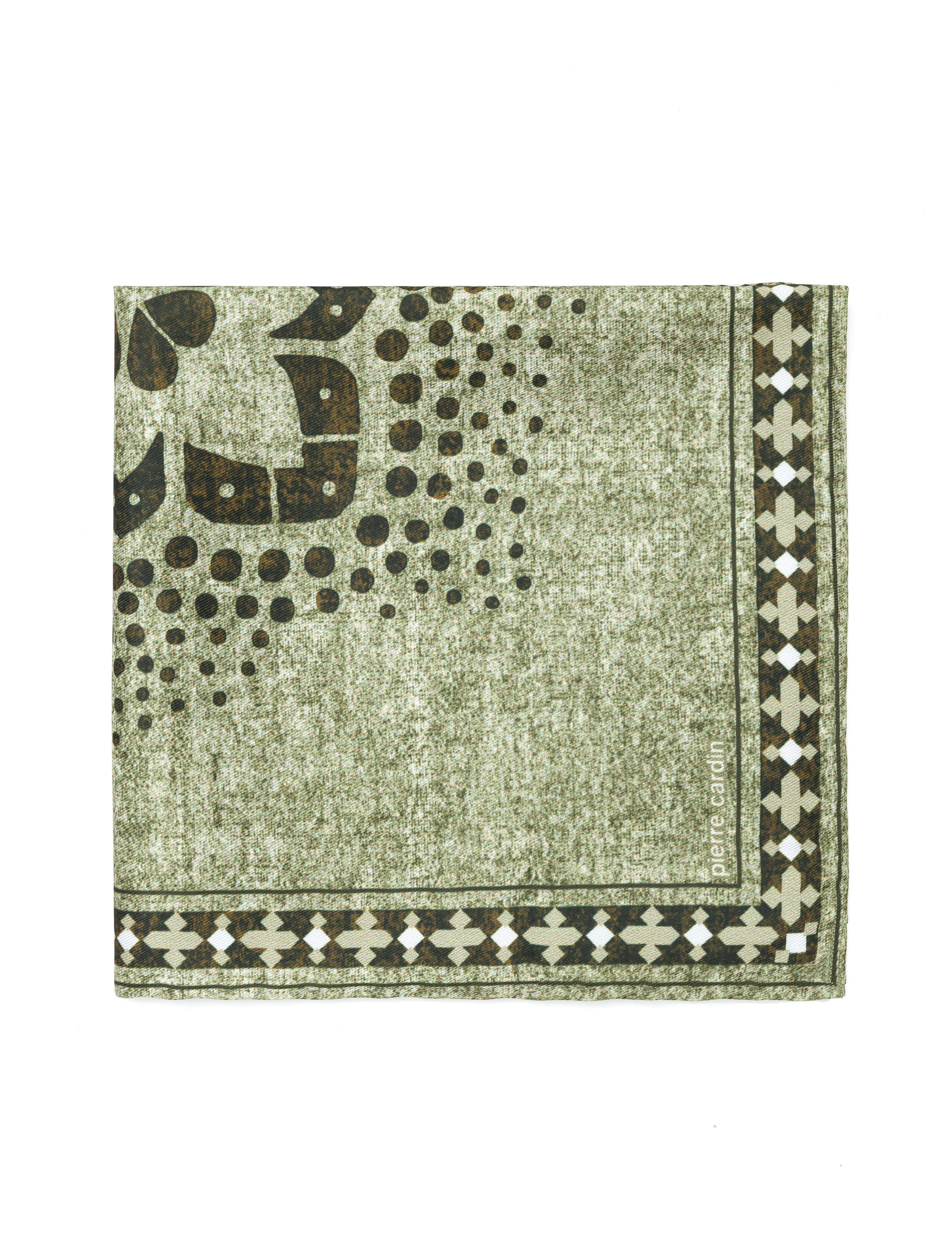 Yeşil Desenli Mendil