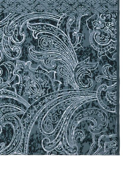 Siyah Desenli Mendil - 50268397001