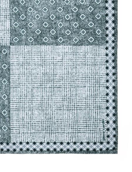 Gri Desenli Mendil - 50268416007