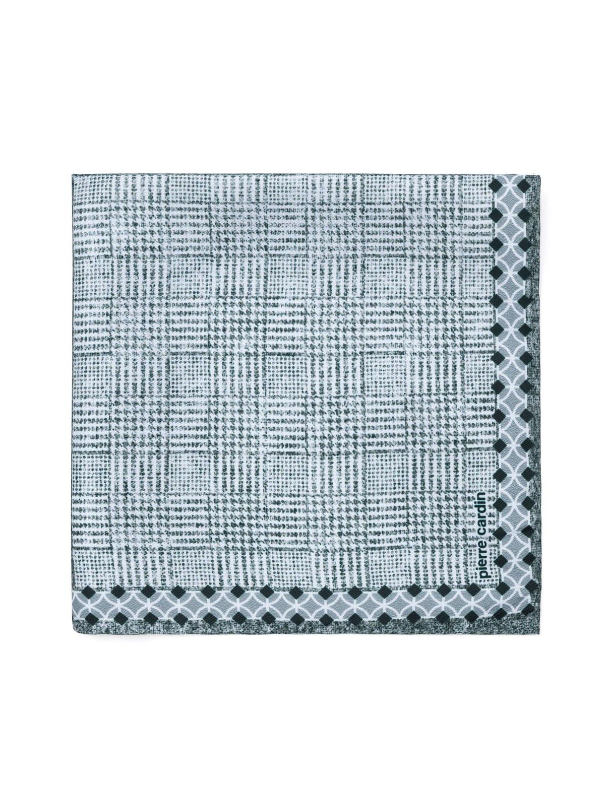 Gri Desenli Mendil - 50268416007