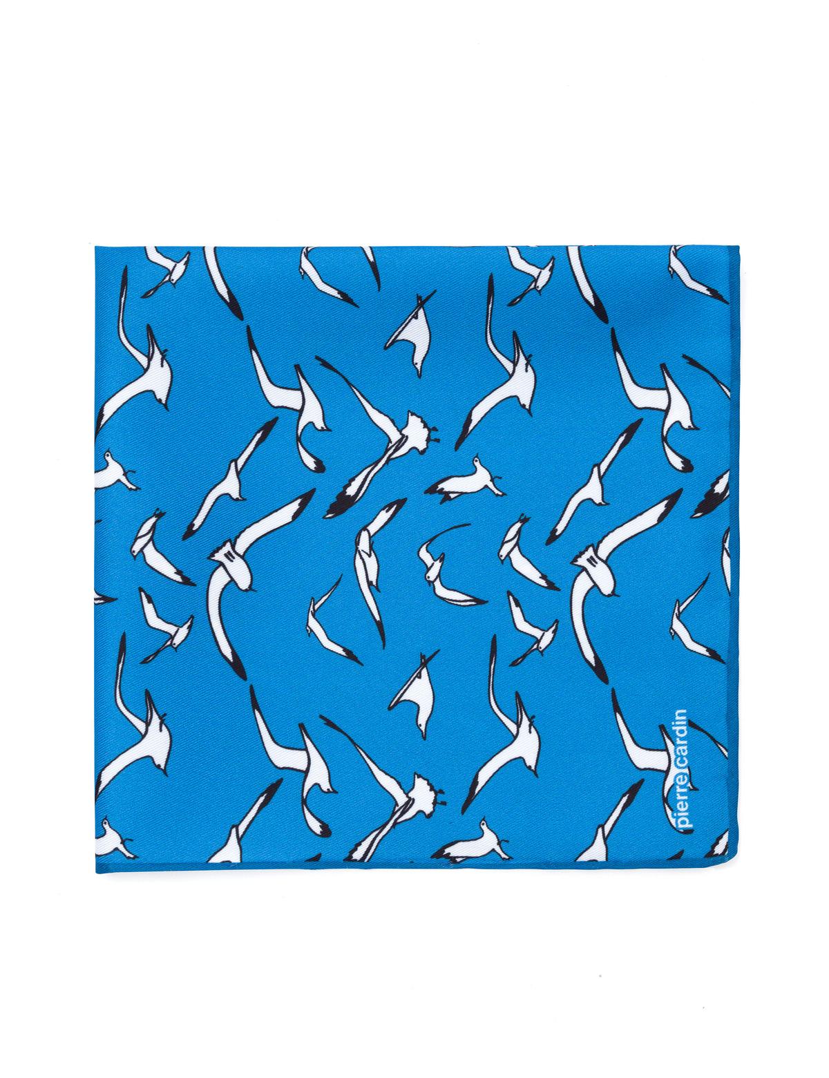 Mavi Desenli Mendil - 50270246001