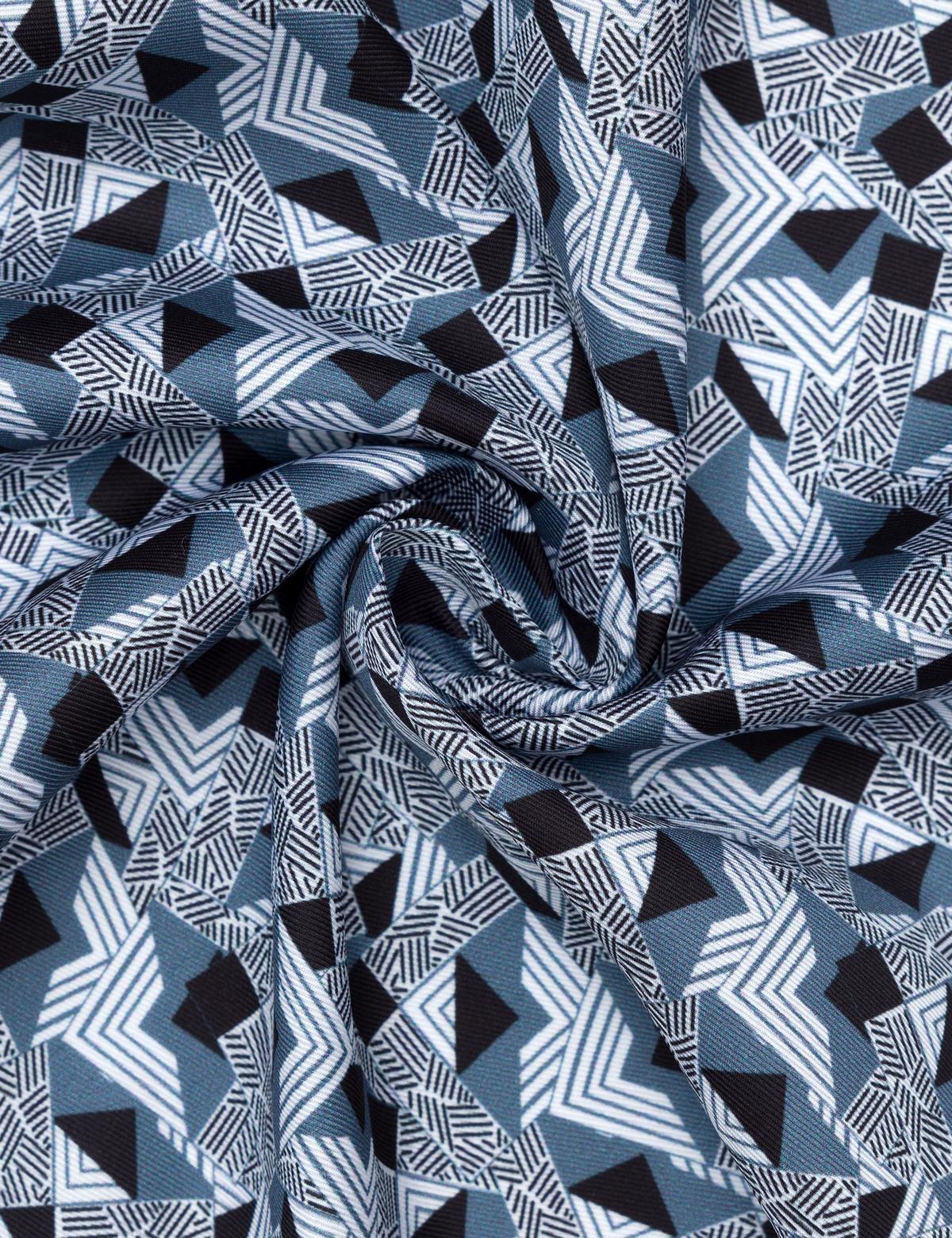 Gri Desenli Mendil - 50270251001